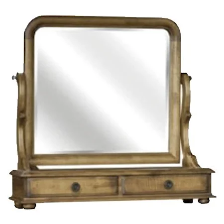 Small Drawer Dressing Mirror for Coordinating Chest